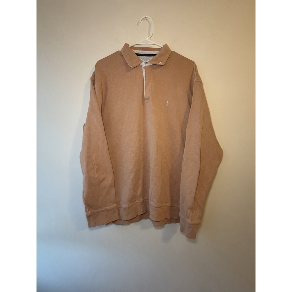 Vintage Cricket & Co Polo Sweater XL Mens Khaki
